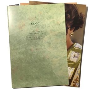Vintage Gucci A/W 1991 Collection Foldout Catalog